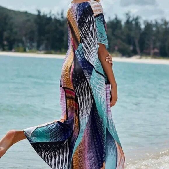 New SWIMSUIT Cover Up for Women Multi Color - Picture 5 of 7